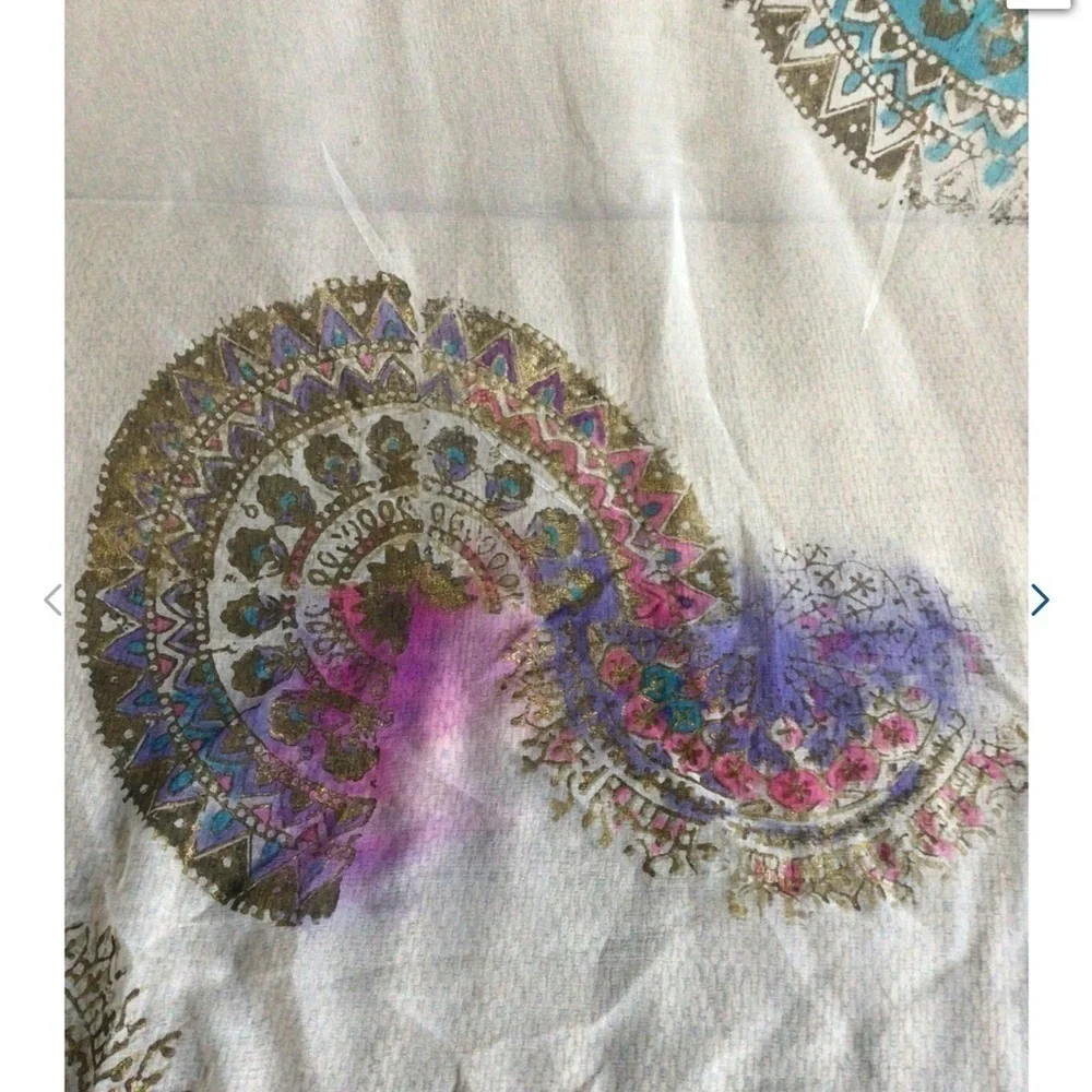 Sabina Fay Braxton large silk scarf